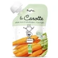 Purée bio avec 82% de carottes, 4-6 mois, 120 g, Popote