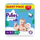 Sensitive Midi luiers, nr. 3, 6-10 kg, 96 stuks, Pufies