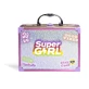 Neceser de maquillaje con espejo led Supergirl, Martinelia