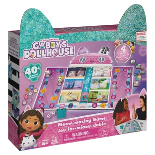 Board game Meow Meow, 4 years+, Gabby's Dollhouse
