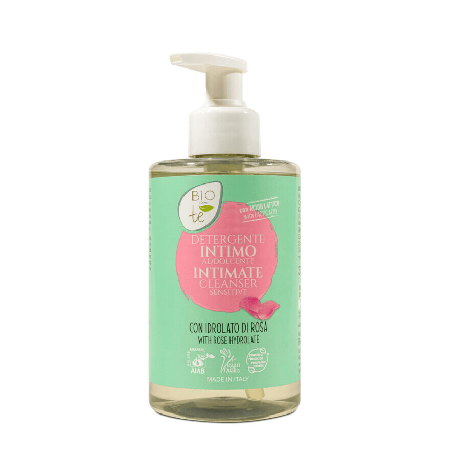 Biologische intieme hygiënegel met damastroos hydrolaat, 300 ml, Bioconte