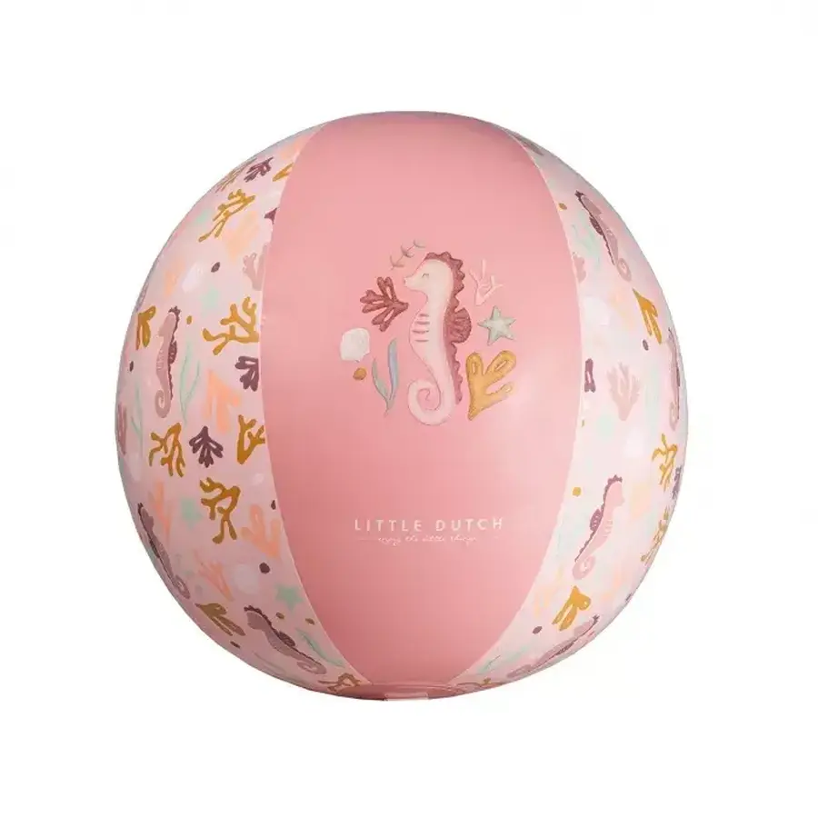 Ocean Dreams Beach Ball, 2 ans et plus, rose, Little Dutch