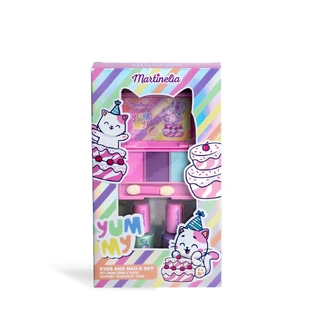 Delicioso set de uñas y ojos, Martinelia