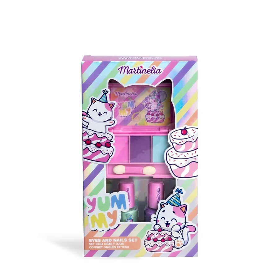 Un delizioso set per unghie e occhi, Martinelia