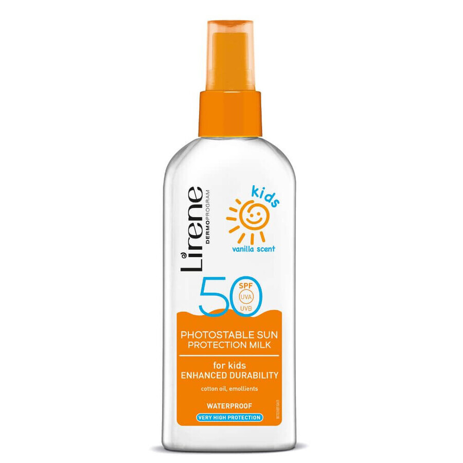 Lozione corpo con SPF 50 per bambini, 150 ml, Lirene
