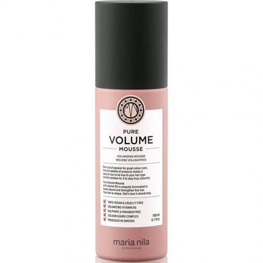 Spuma de par pentru volum Pure Volume, 150 ml, Maria Nila