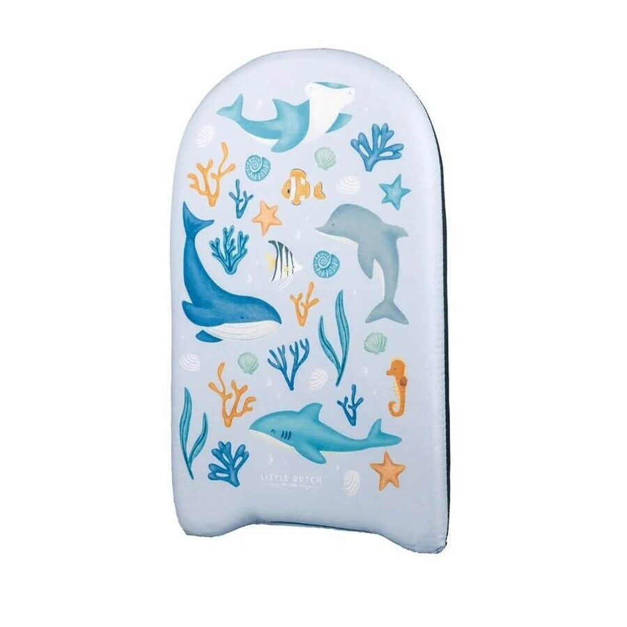 Ocean Dreams Swim Board, 3 years+, Blue, Little Dutch