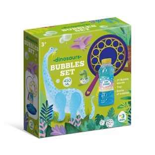 Set de globos de jabón Dinosaurios, 3 años+, 450 ml, AS