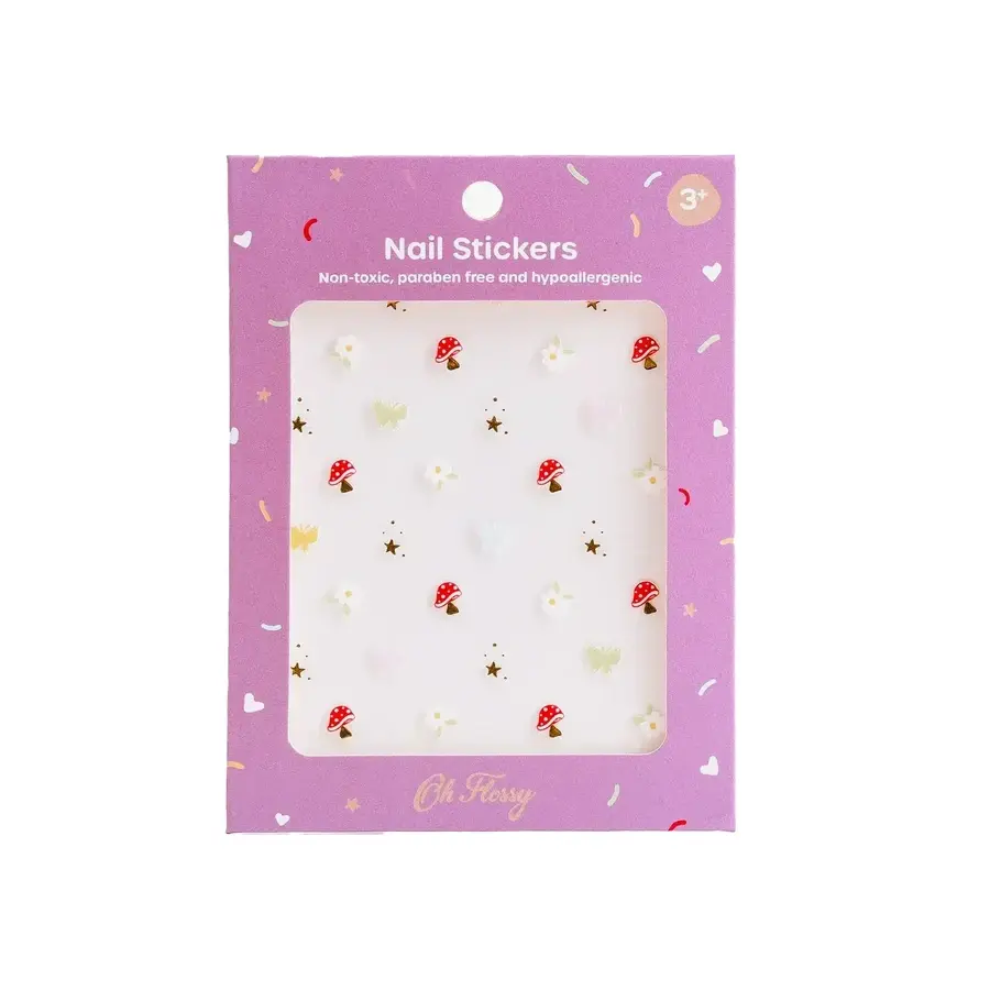 Nageltattoos, Magische Tuin, Oh Flossy