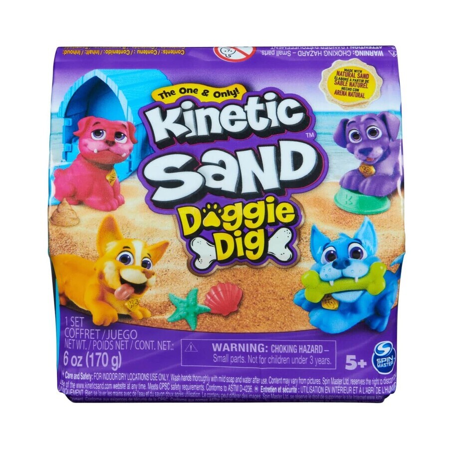 Kinetic Sand, + 5 years, Doggie Dig, Kinetic Sand