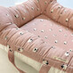 Nido per bambini con due facce, +0 mesi, Rosa Pal/Oi, Twindeco