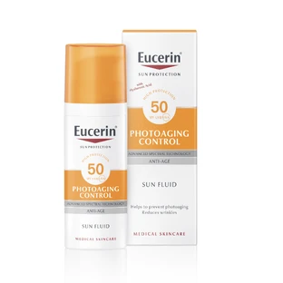 Face Emulsion with SPF 50+ Sun Protection Photoaging, 50 ml, Eucerin
