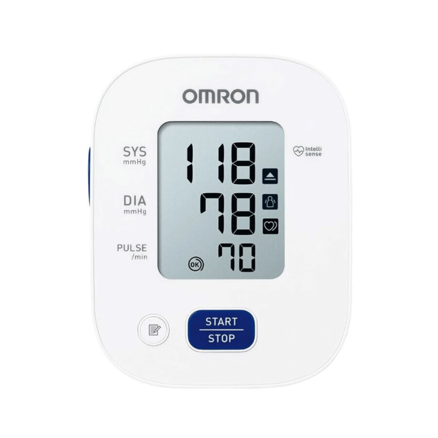 Tensiómetro de brazo totalmente automático, tecnología M2 Intellisense, Omron