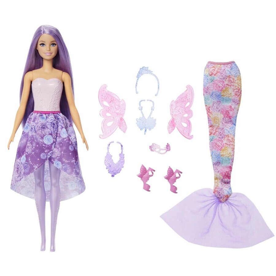 Fairy Fairy Mermaid Fantasy Doll, 3 years+, Barbie