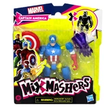 Marvel Vengadores Capitán América MixMashers Marvel Vengadores Capitán América MixMashers figura de acción, 4 años+, Hasbro