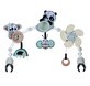 Jouet pour poussette Arcada Sunny Stroll, + 0 mois, d&#233;cor noir et blanc, Tiny Love