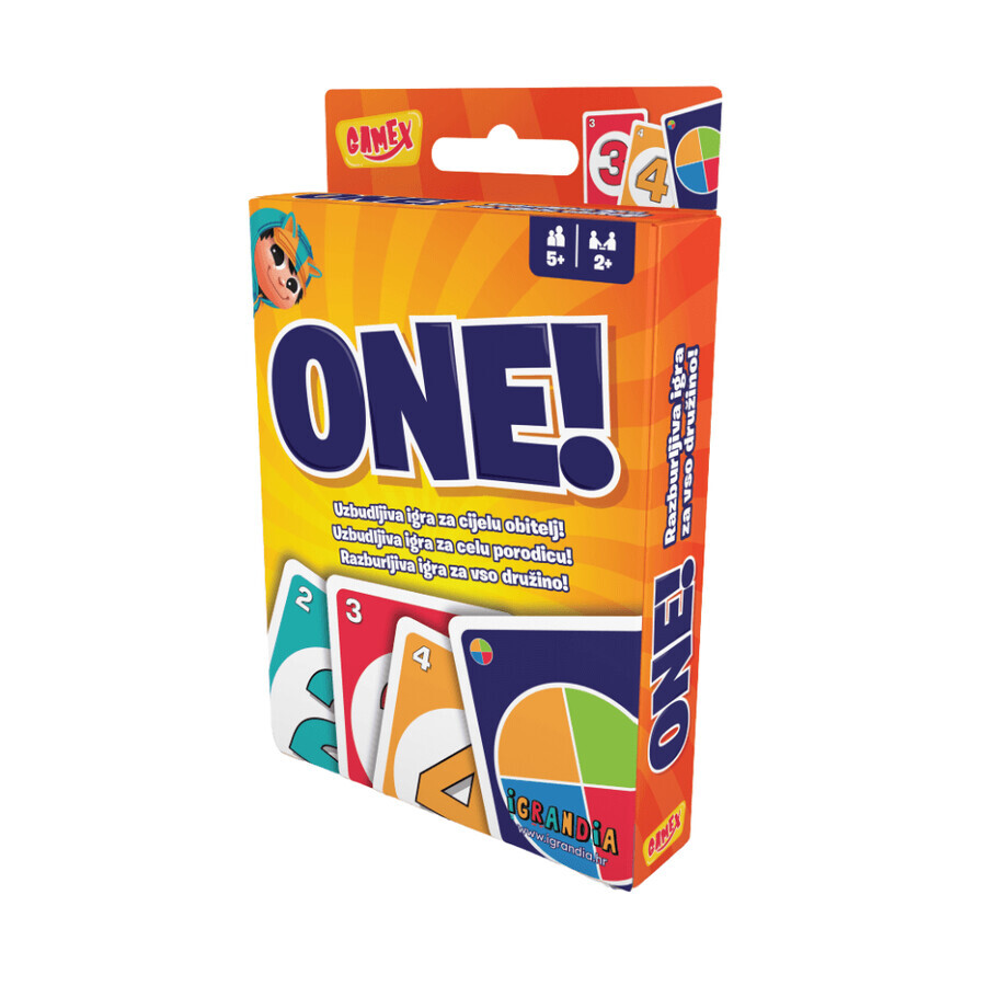 Cartes à jouer One, 5 ans et plus, Gamex