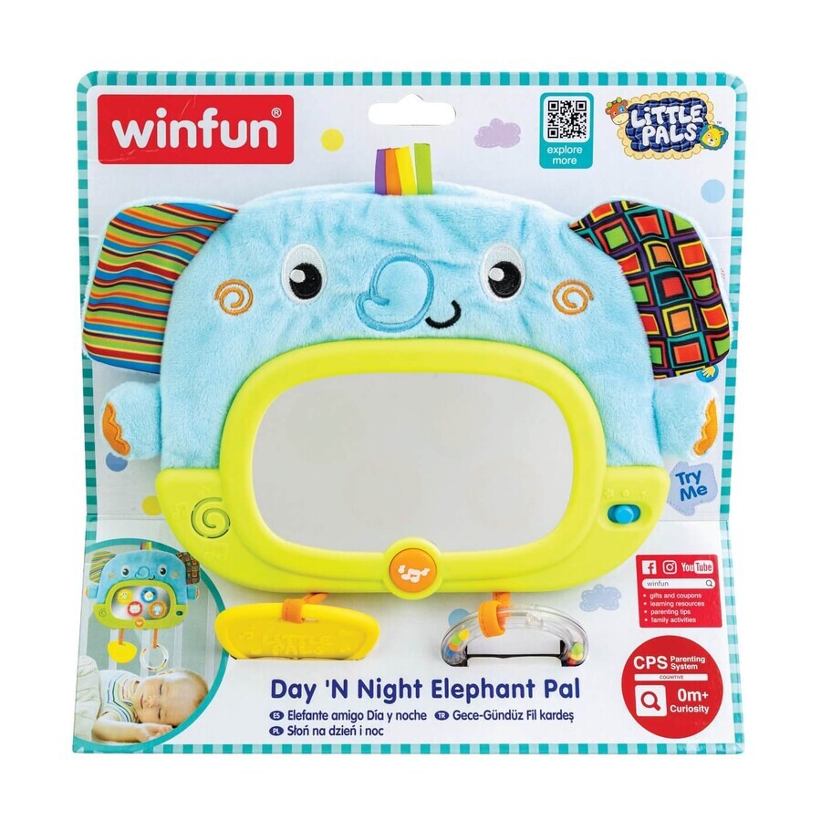 Jouet éléphant, + 0 mois, Winfun