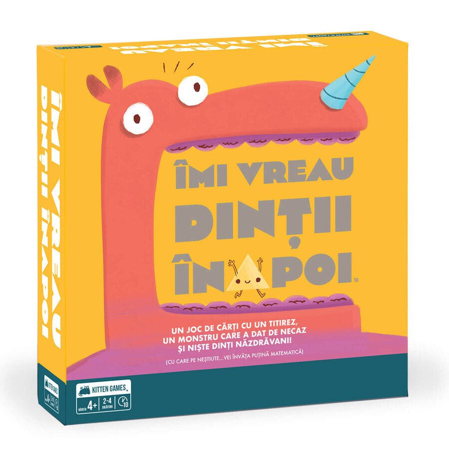 Board game - I want my teeth back, 4+ years, Exploding Kittens