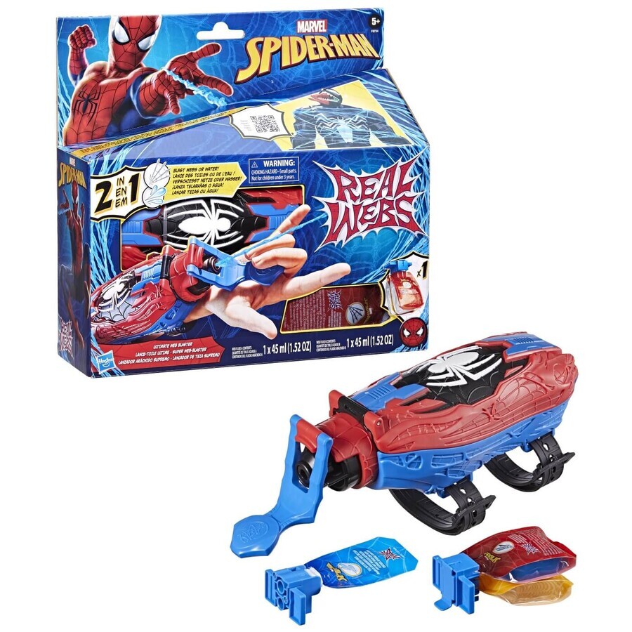 Ultimate Web Spiderman web blaster, 5 jaar+, Hasbro
