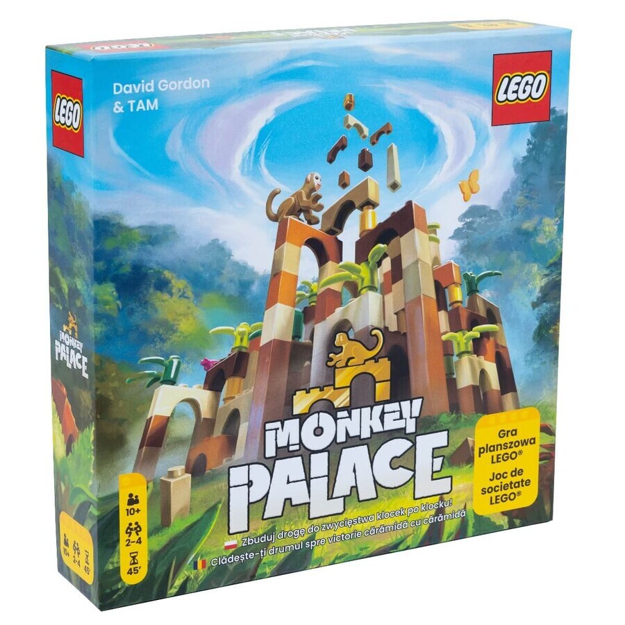 Monkey Palace Board game, 10 years+, Lego