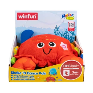Giocattolo granchio danzante, + 3 mesi, Winfun