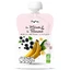 Purée bio avec 51% de mûres et 43% de bananes, 4-6 mois, 120 g, Popote
