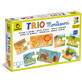 Gioco educativo Montessori Famiglia di animali, 3-5 anni, Ludattica