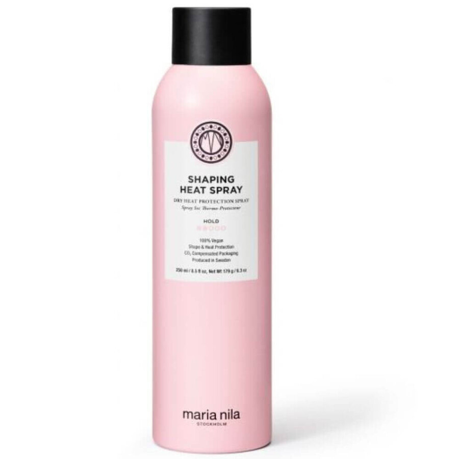 Spray de protección térmica para el cabello Shaping Heat, 250 ml, Maria Nila
