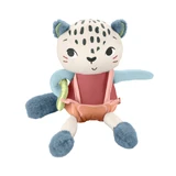 Sneeuwluipaard pluche knuffel, 3 maanden+, Fisher Price