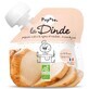 Biologische puree met 51% kalkoenvlees, 4-6 maanden, 60 g, Popote