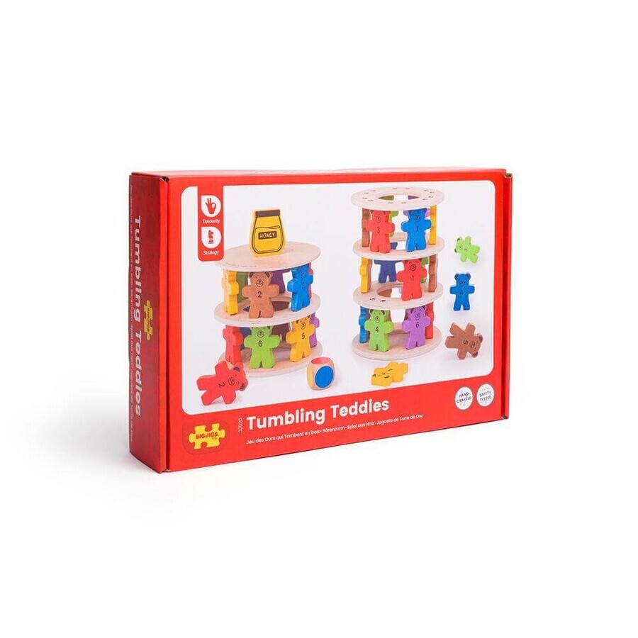 Jeu d'adresse, 3-6 ans, Bear Race, BigJigs