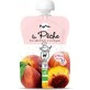 Purea biologica con 60% di pesche, 4-6 mesi, 120 g, Popote