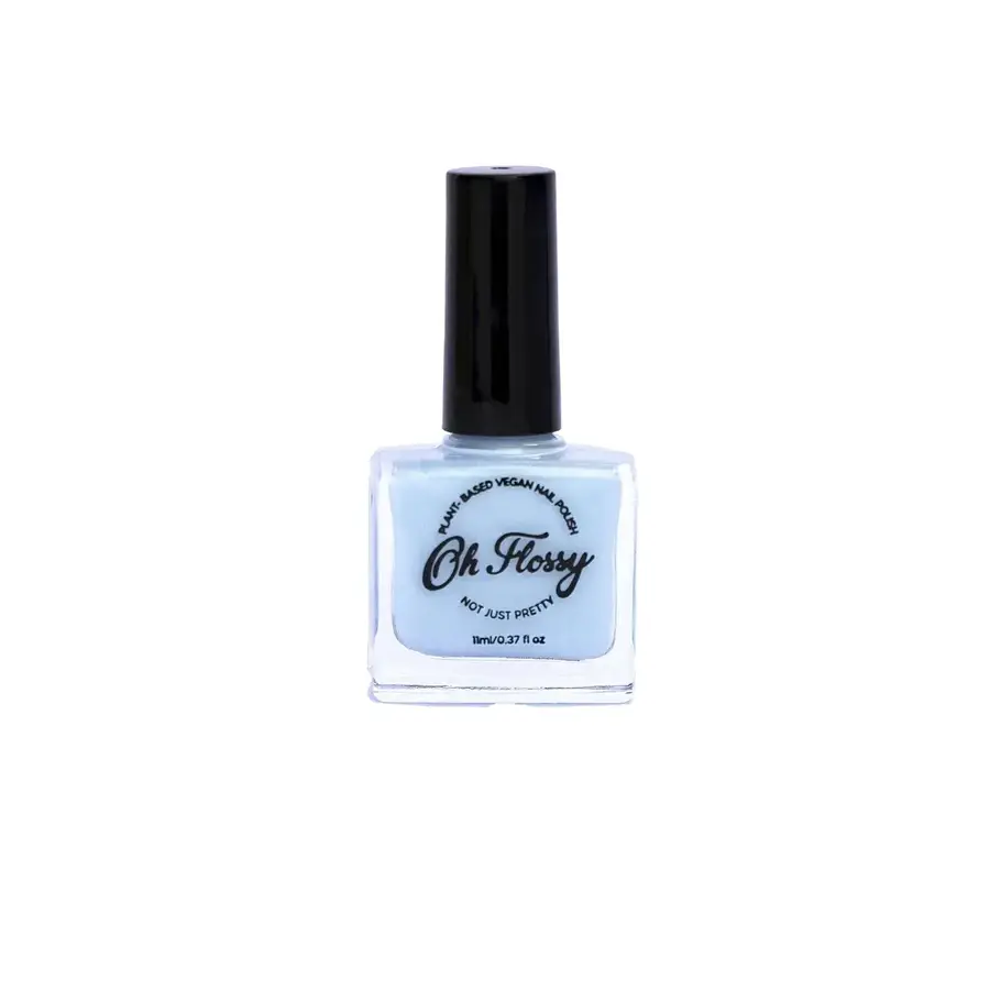 Smalto per unghie per bambini, Blu crema, 11 ml, Oh Flossy