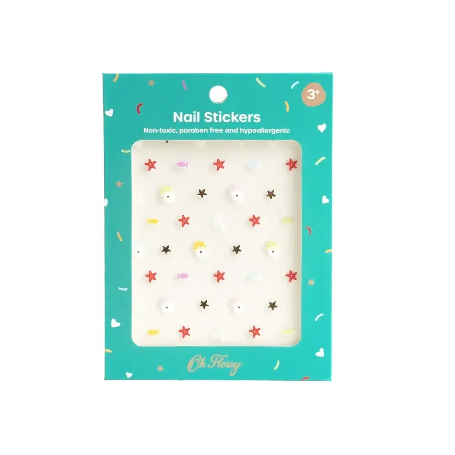 Nail tattoos, Under the Sea, Oh Flossy