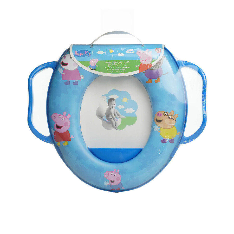 Reductorul de toaleta cu manere Peppa Pig, 10 luni+, Stor