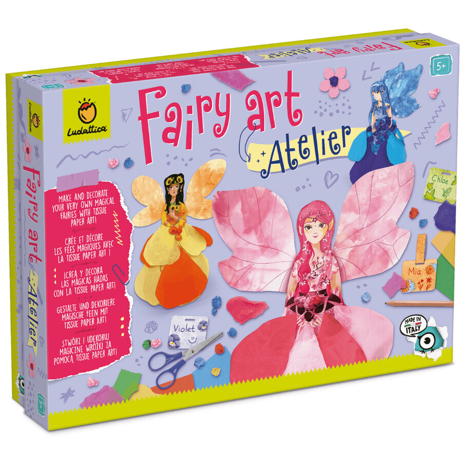 Jeu créatif Atelier des Fées Magiques, 5 ans et +, Ludattica