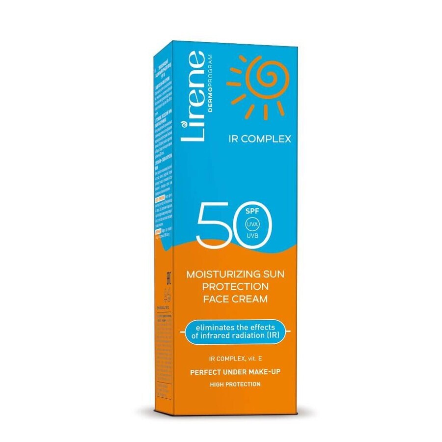 Lirene Crema Hidratante Protectora SPF50 IR, 40 ml, Lirene