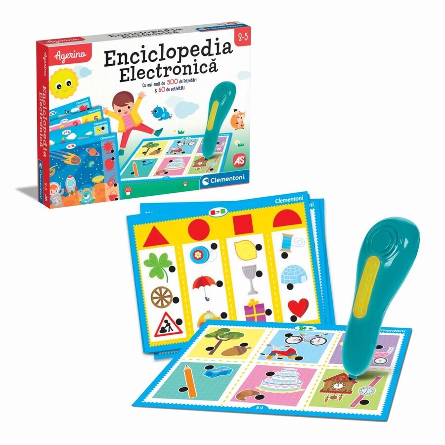 Enciclopedia Elettronica Agerino, 3-5 anni, Clementoni