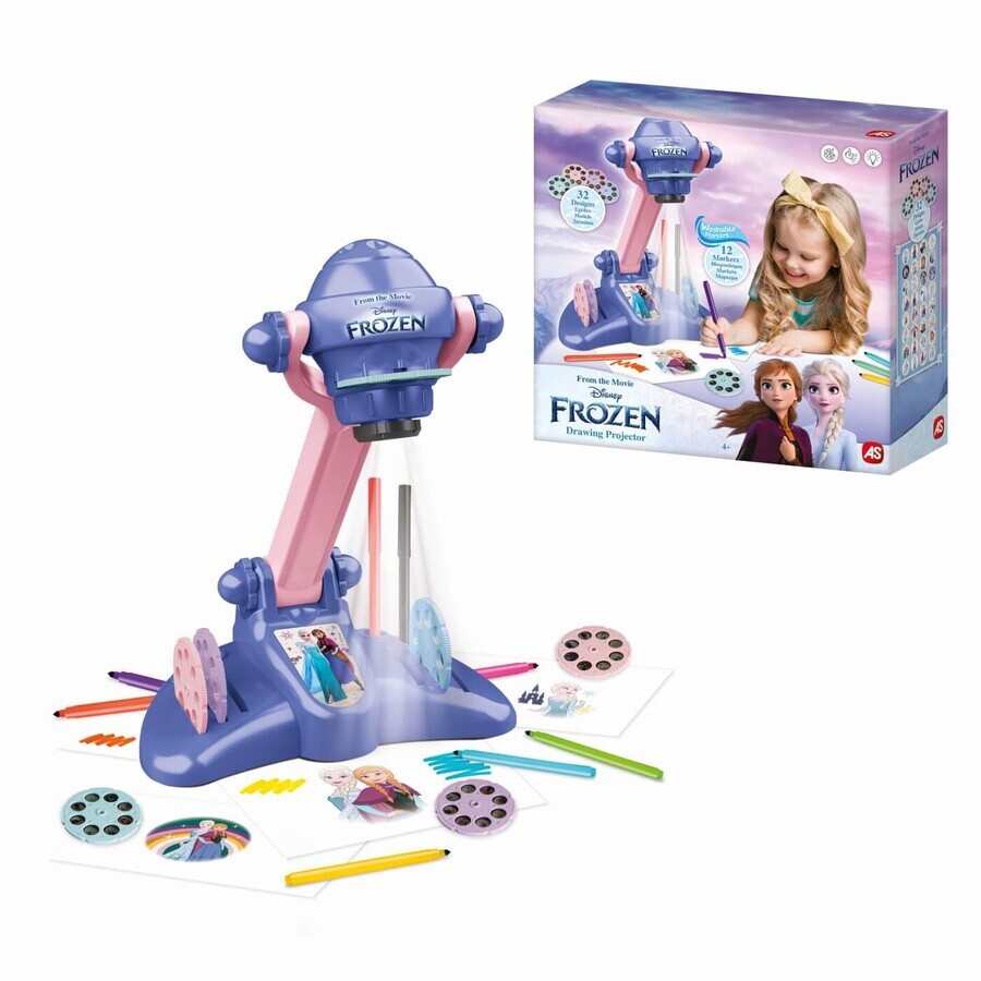 Projecteur de peinture surgelée, 3 ans et plus, AS