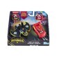 Set van 2 Lichtgevende Racers Batwheels auto&#39;s, 3 jaar+, Fisher Price