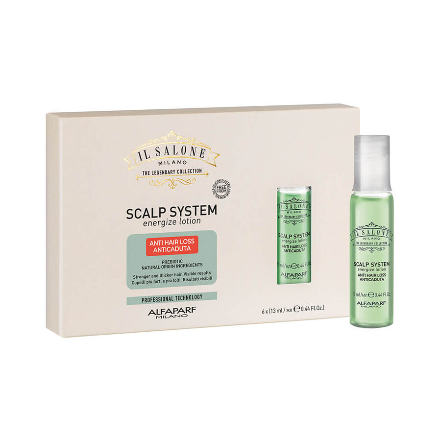 Tratament pentru scalp impotriva caderii parului Il Salone, 6 x 13 ml, Alfaparf