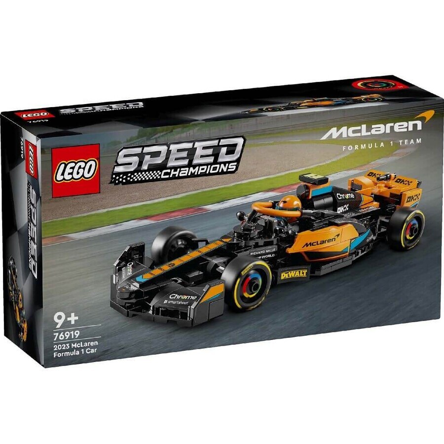 Voiture de course McLaren Formula 1 2023, 9 ans et +, 76919, Lego Speed