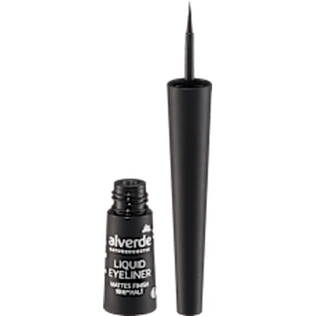 alverde NATURKOSMETIK Vloeibare Cust Nr.10 Zwart