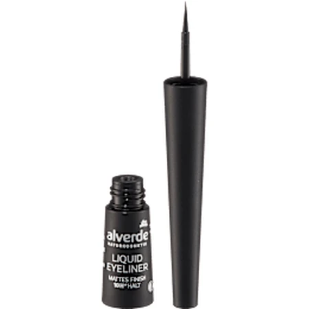 alverde NATURKOSMETIK Vloeibare Cust Nr.10 Zwart