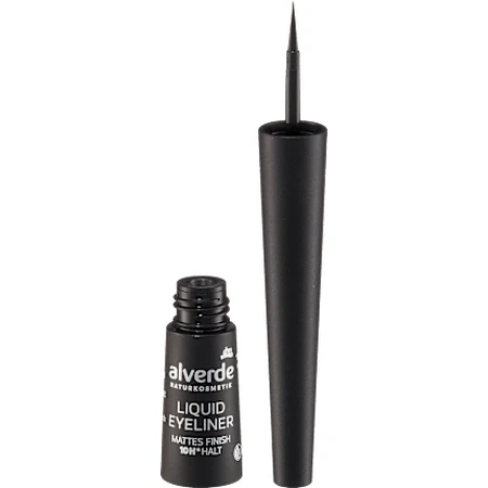 alverde NATURKOSMETIK Vloeibare Cust Nr.10 Zwart