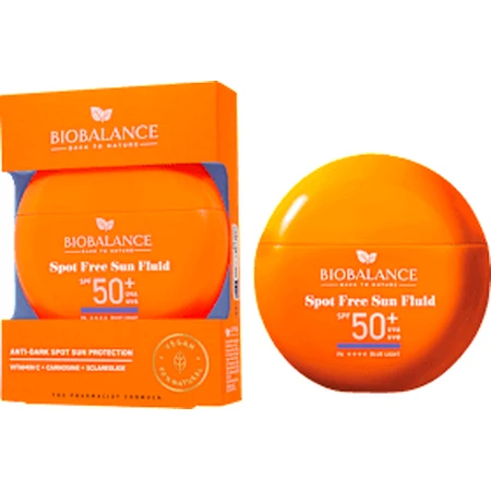 BIOBALANCE Fluide solaire SPF 50 SPOT FREE, 40 ml