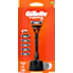 Gillette Fuzion5 scheerapparaat + standaard + 5 navullingen, 1 stuk
