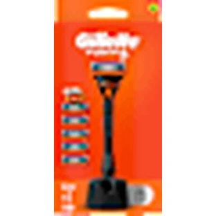 Gillette Fuzion5 scheerapparaat + standaard + 5 navullingen, 1 stuk