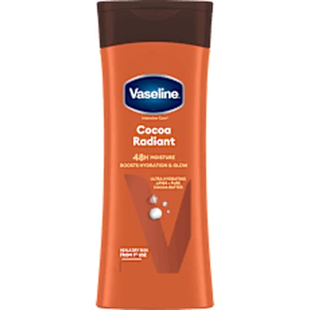 Vaseline Lichaamslotion Cacao Stralend, 400 ml